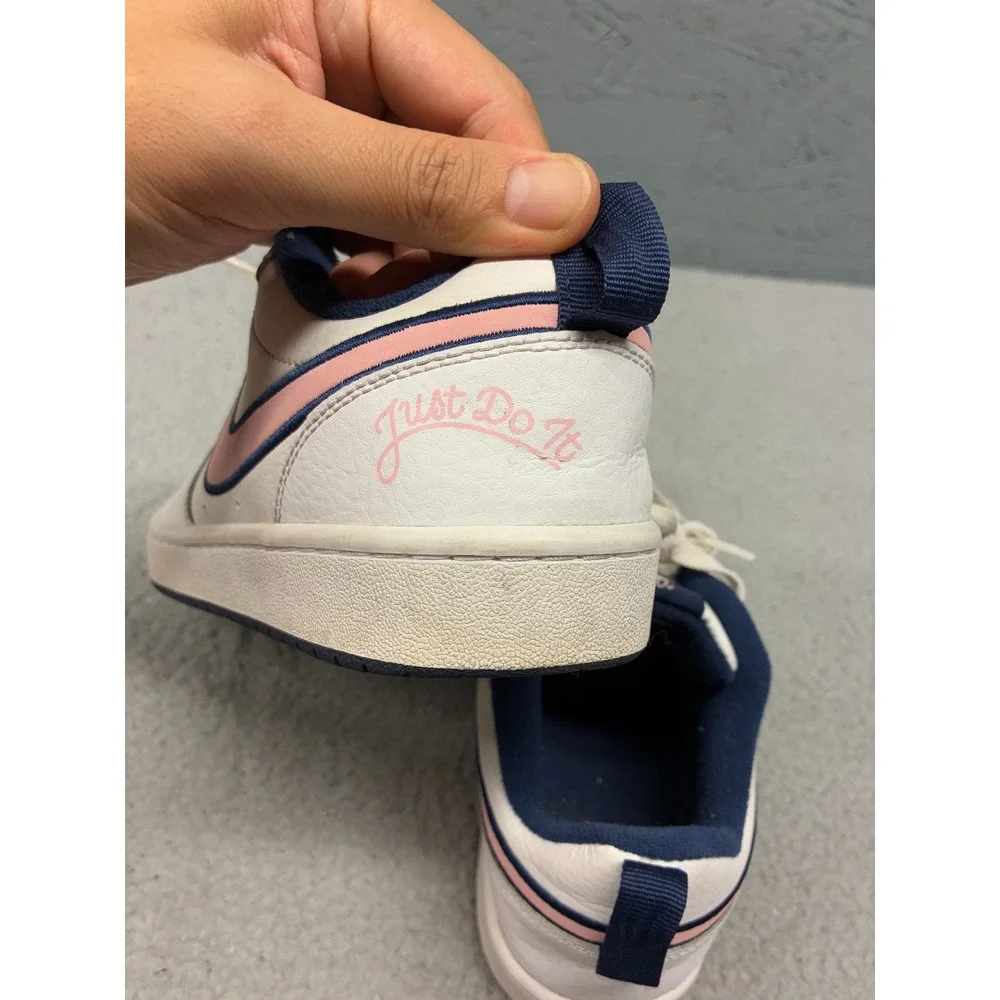 Nike Court Borough Low 2 SE1 Shoes Boys Size 6Y White Casual Sneakers DB3090-100